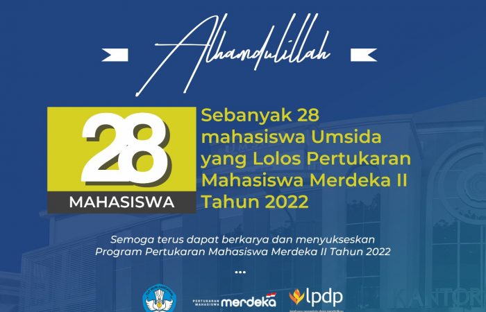 28 Mahasiswa Umsida Lolos PMM