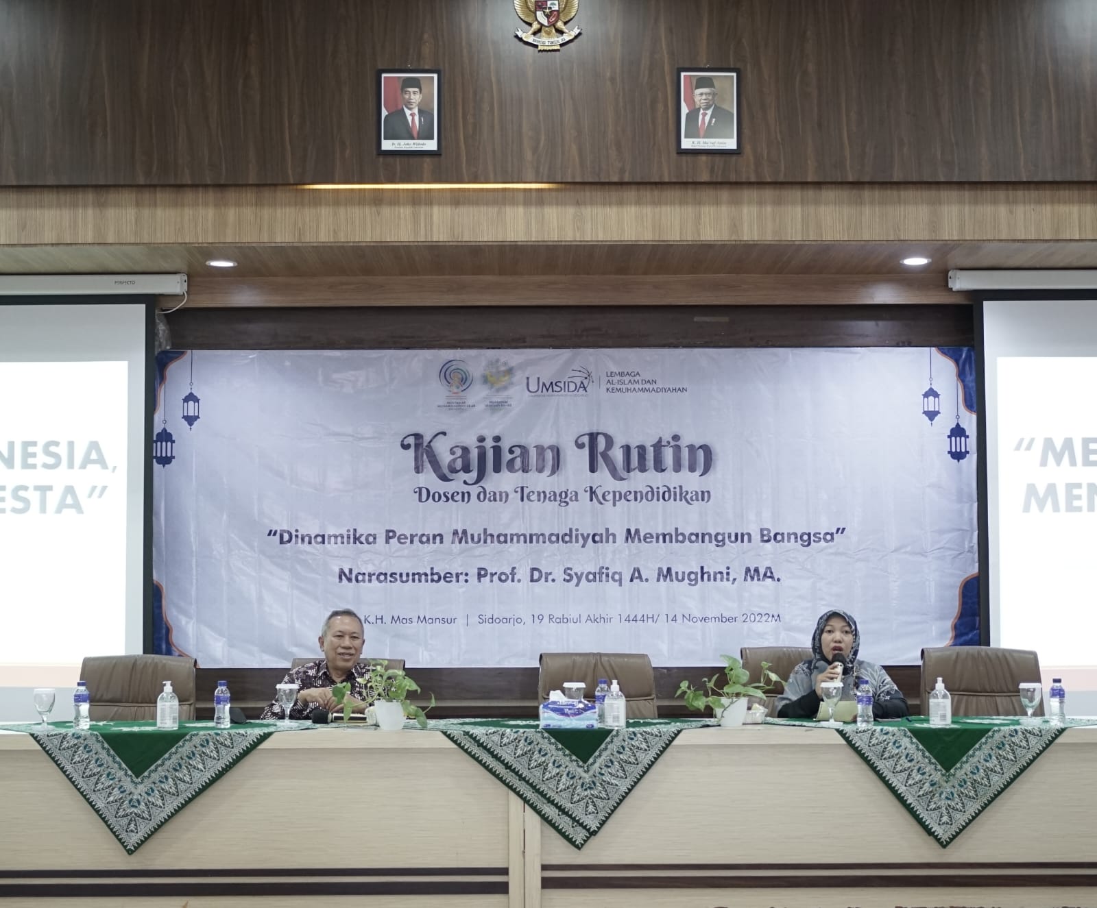 Dinamika Peran Muhammadiyah Membangun Bangsa tema kajian rutin umsida