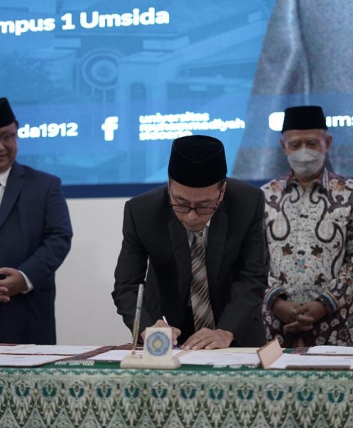Pelantikan Rektor Umsida masa jabatan 2022-2026