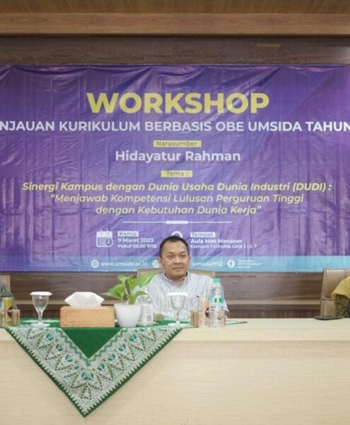 PGSD Umsida Bersama Inovasi Adakan Workshop Sinergi Kampus dengan DUDI
