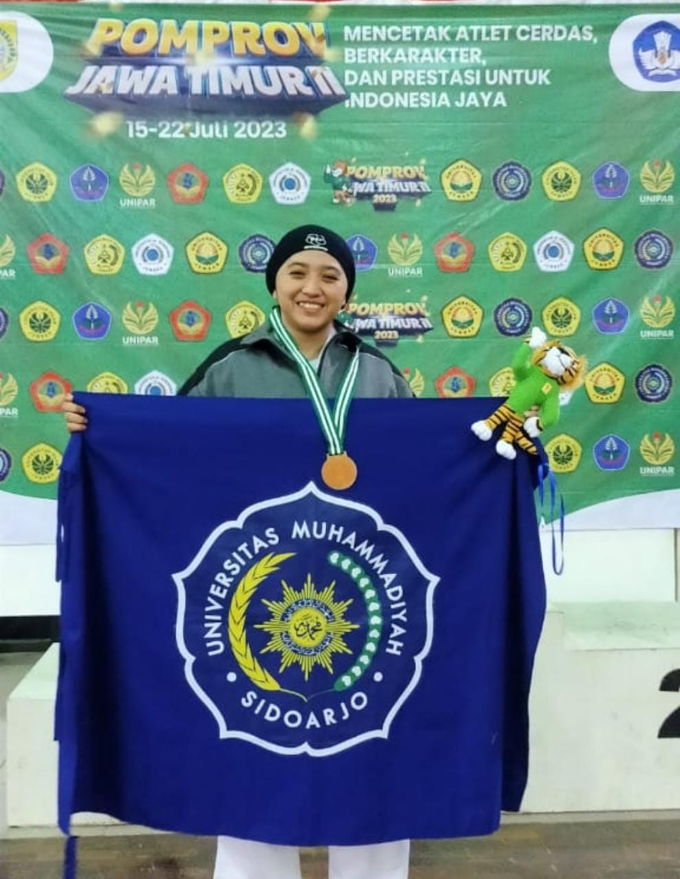 Mahasiswa Umsida Dengan Segudang Prestasi Ini Kembali Raih Juara Dalam Pomprov Jatim 2023