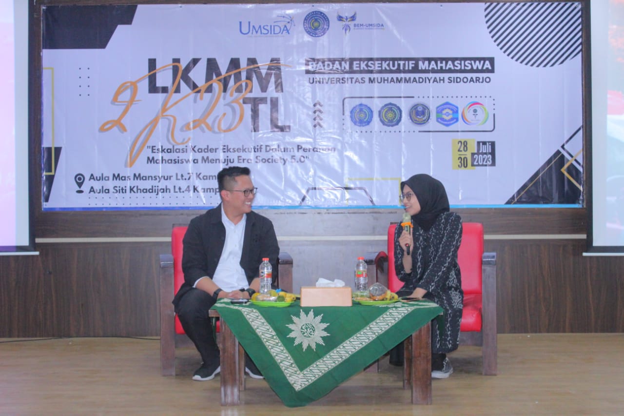 Bekali Leader Preneur, LKMM-TL BEM Umsida Undang Kadin Surabaya