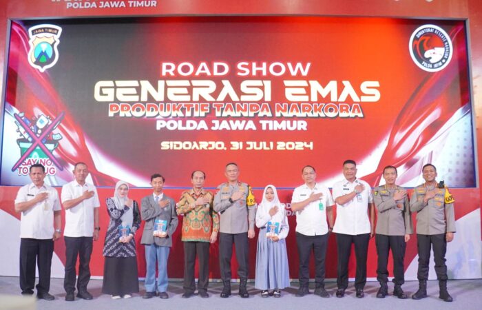 roadshow anti narkoba polda jatim