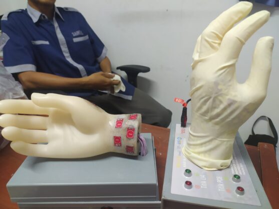 Mannequin Acupressure point