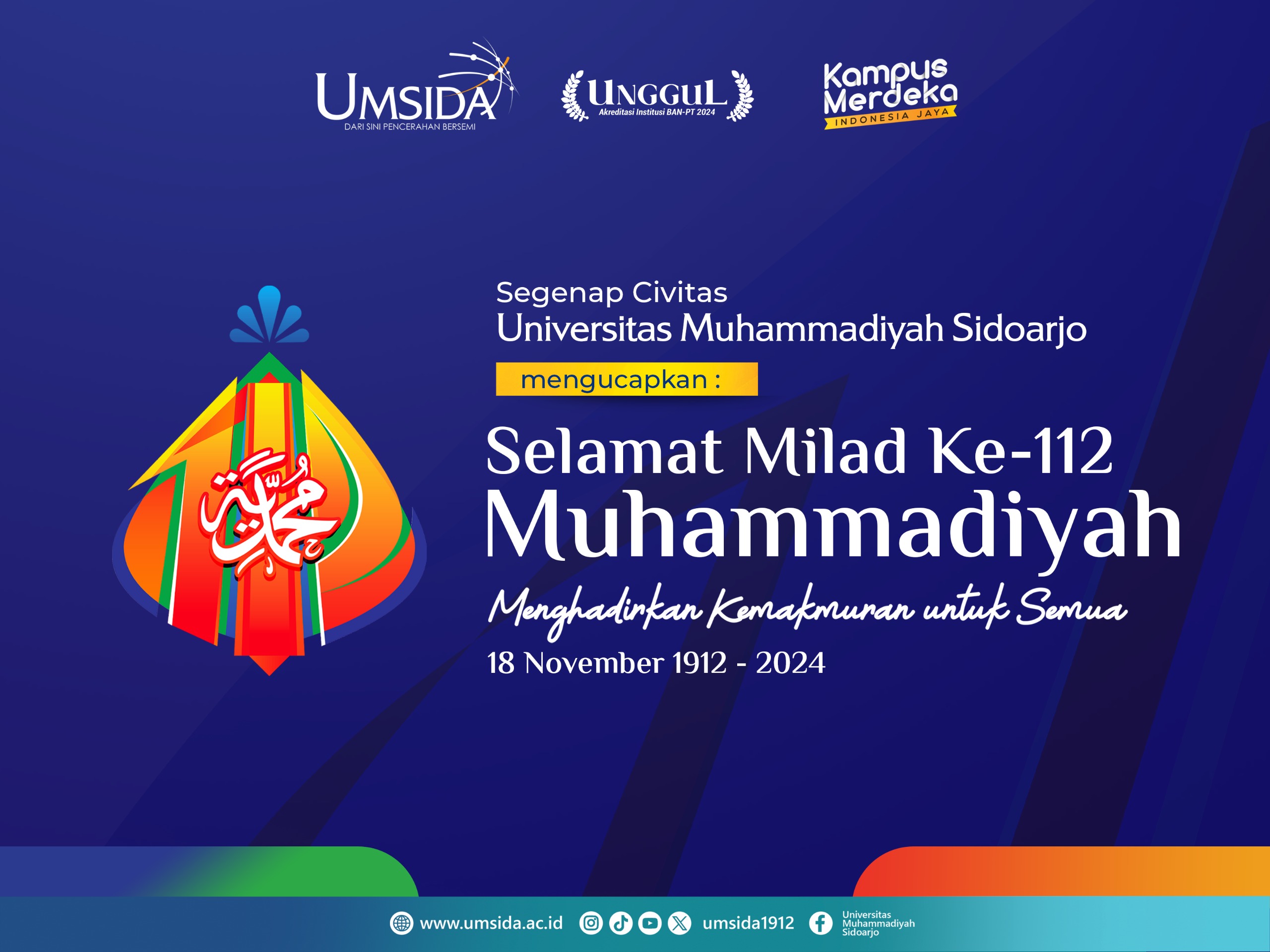 Milad Muhammadiyah ke-112