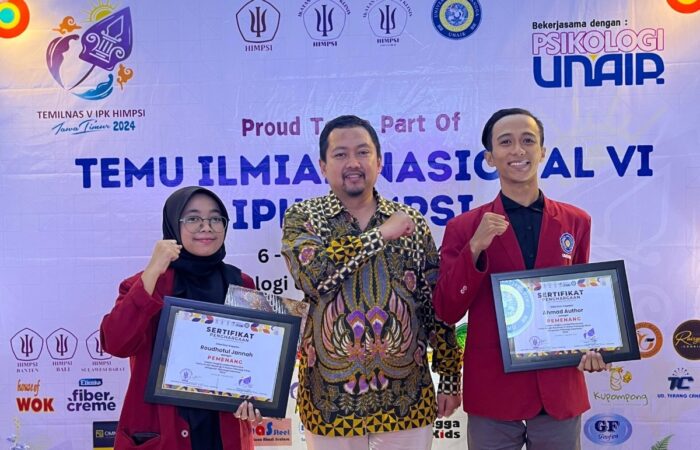 Juara Nasional! Mahasiswa FPIP Umsida Raih Juara 1 Temilnas IPK HIMPSI 2024