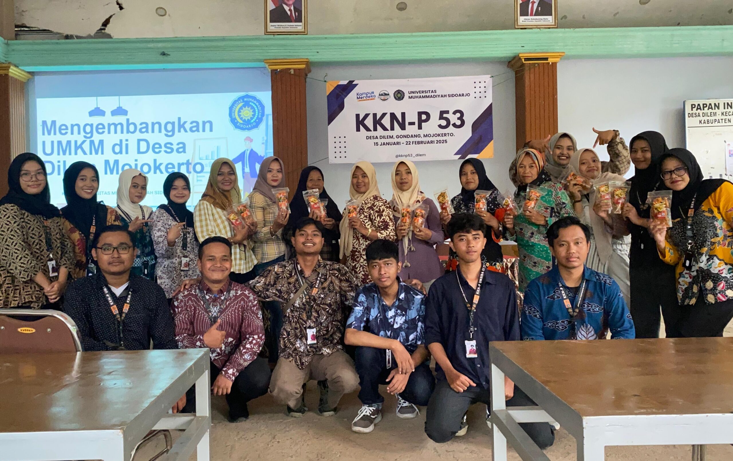 KKNP 52 Umsida Bantu Para Pelaku UMKM Lokal