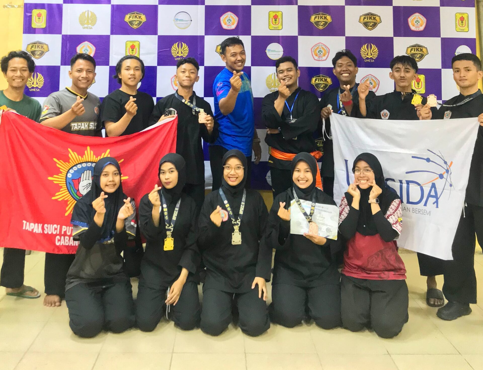 Unstoppable! Tapak Suci Umsida Torehkan Sejarah di UPSCC 2024