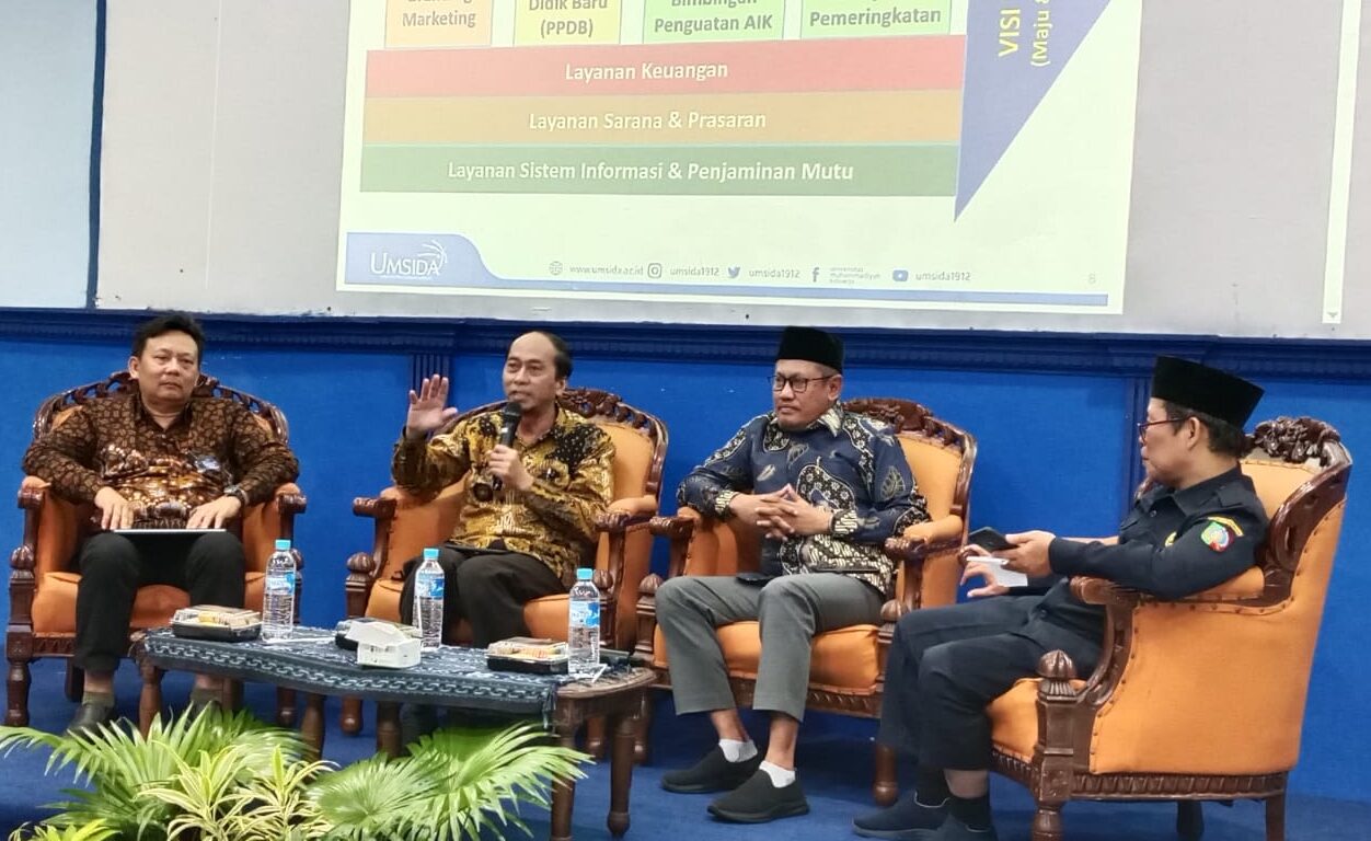 Rektor Umsida Menguatkan Ideologi, Membangun Pendidikan Muhammadiyah