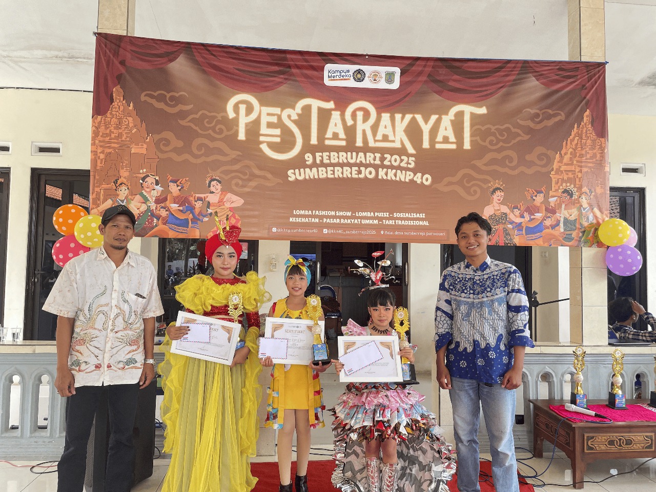 pesta rakyat desa Sumberrejo