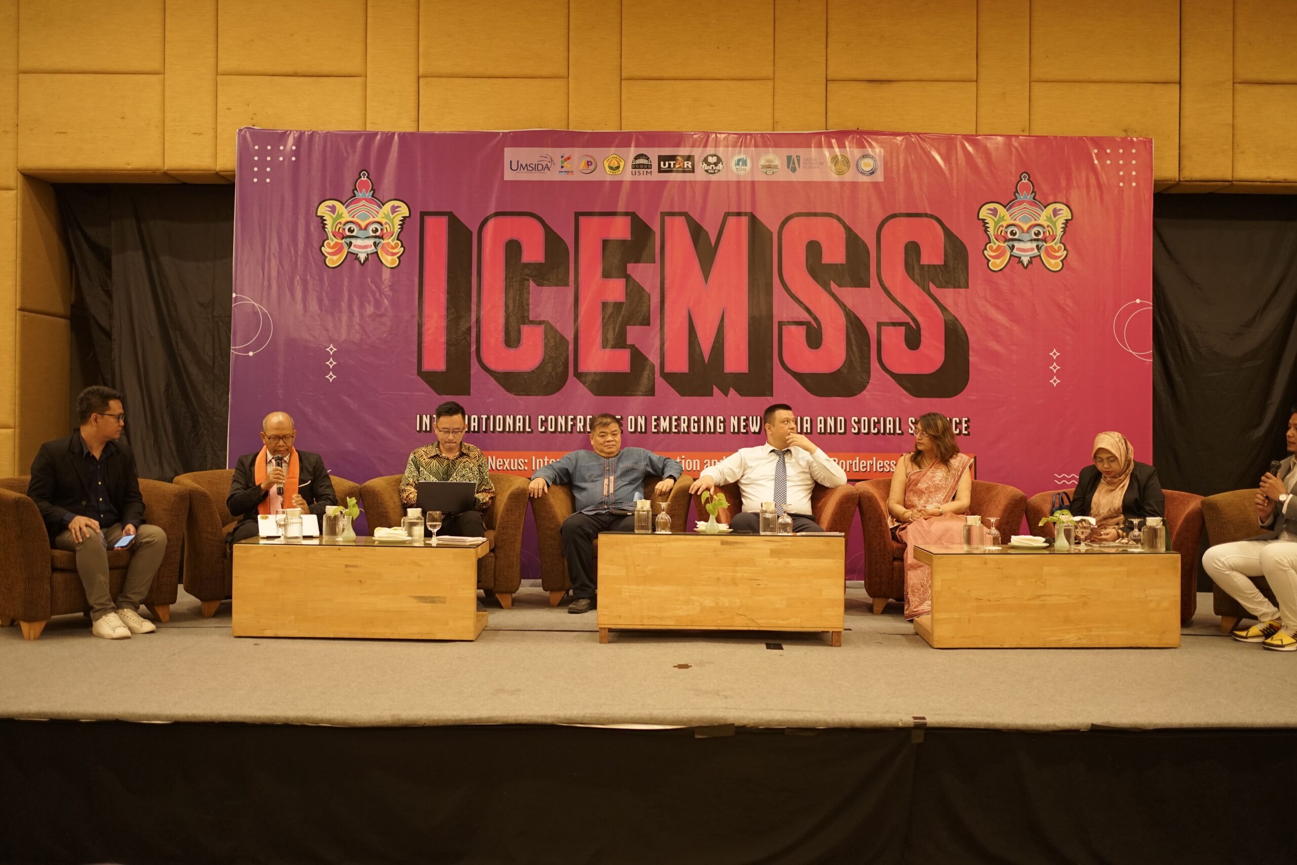 ICEMSS 2025 Tunjukkan Kekuatan Jaringan Global Ikom Umsida, 6 Negara Terlibat