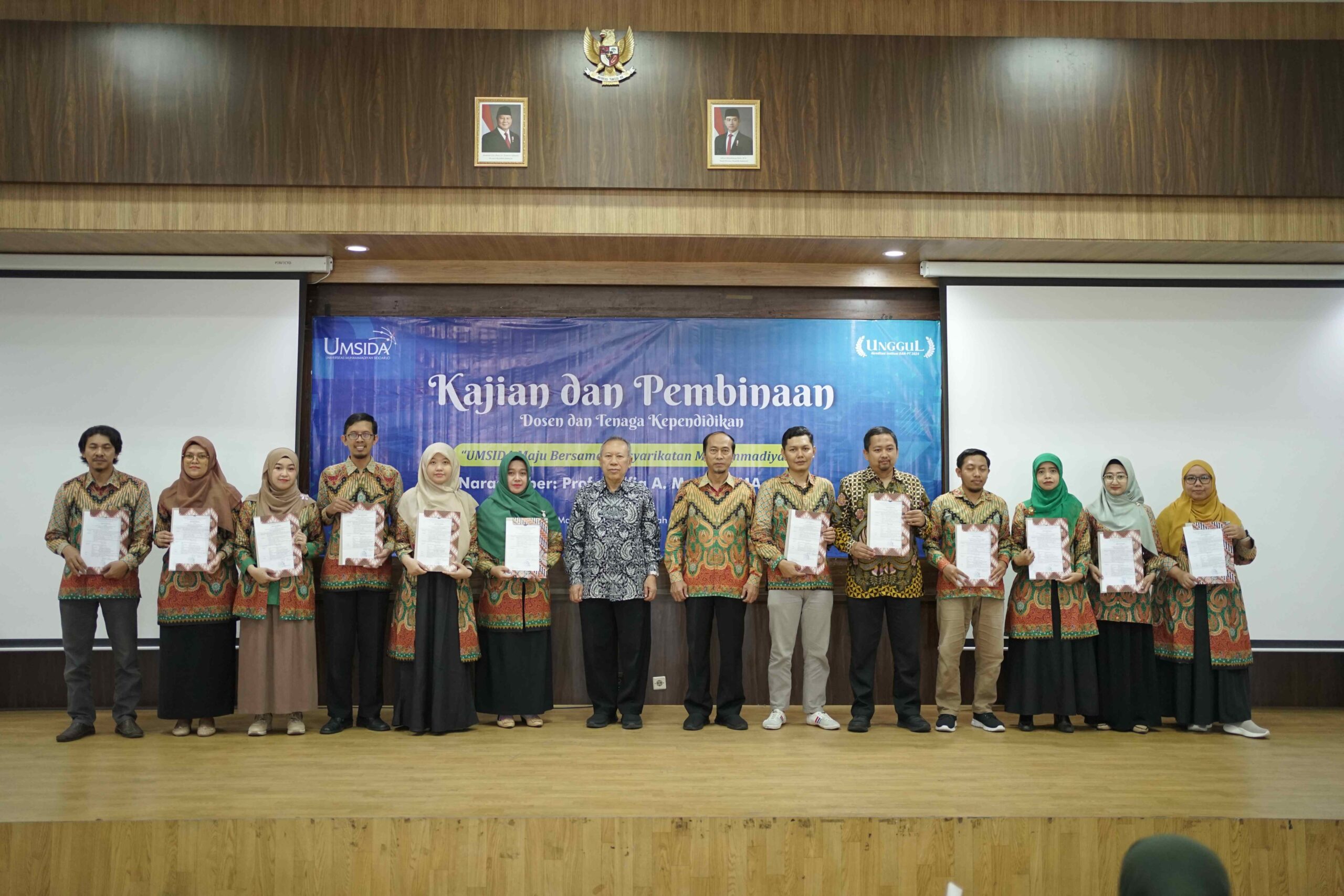 penyerahan SK jabatan struktural fakultas dan prodi