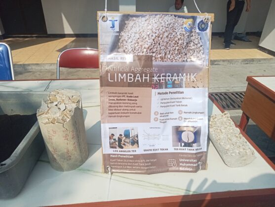 pengganti agregat kasar Teknik Sipil Umsida