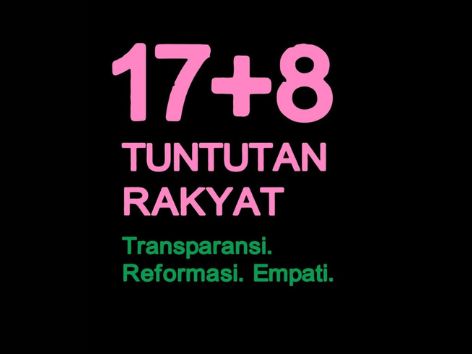 17+8 tuntutan rakyat 3