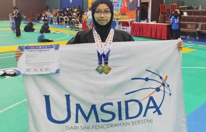 mahasiswa PG PAUD juara pencak silat