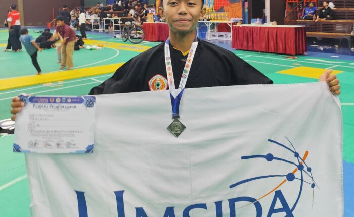 mahasiswa atlet pencak silat Umsida