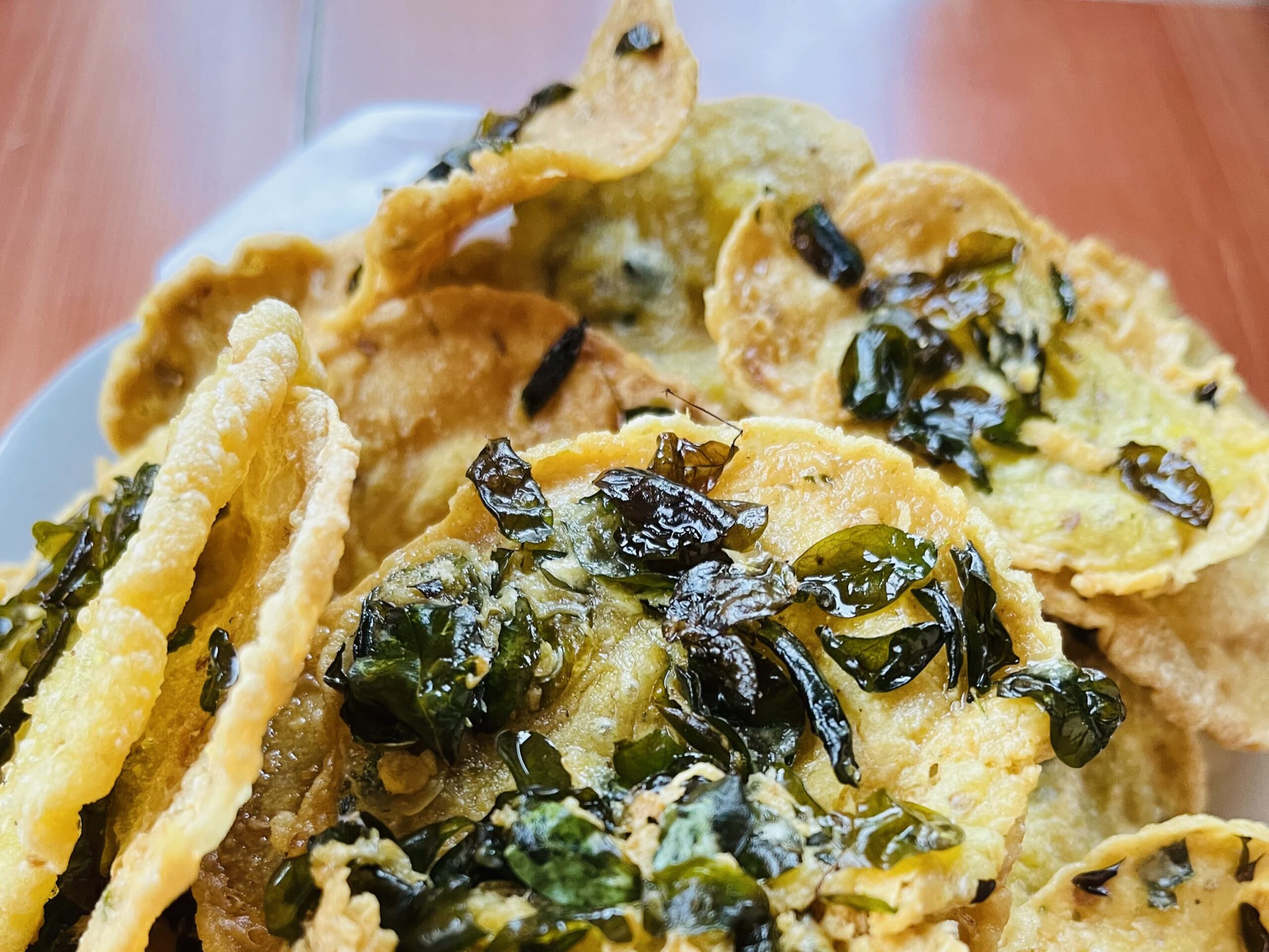 peyek kelor