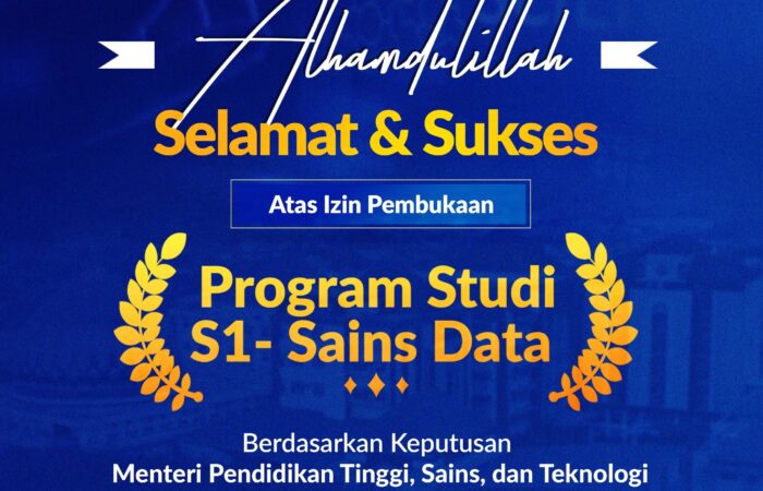 prodi sains data