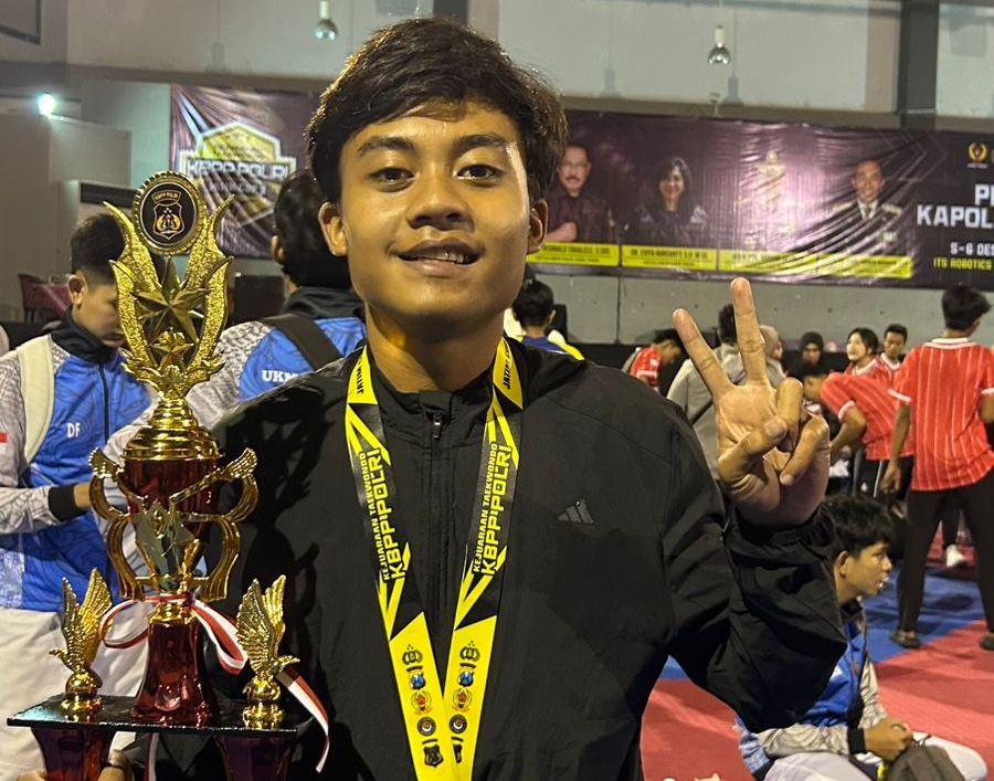 atlet taekwondo juara 2 1
