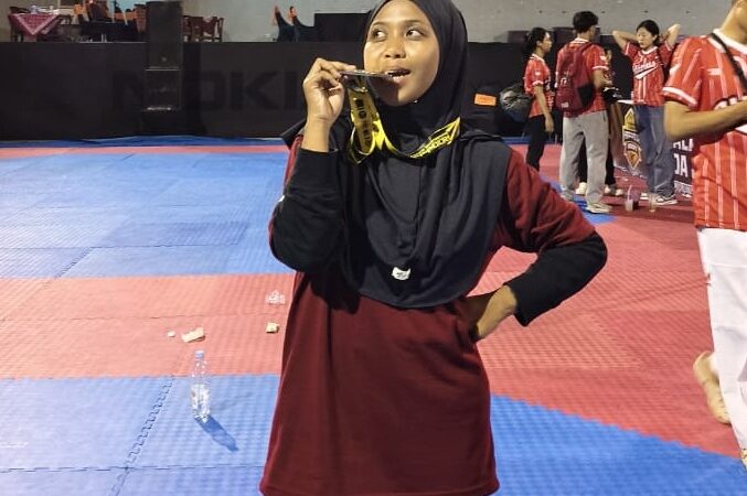 atlet taekwondo pemula Umsida 1