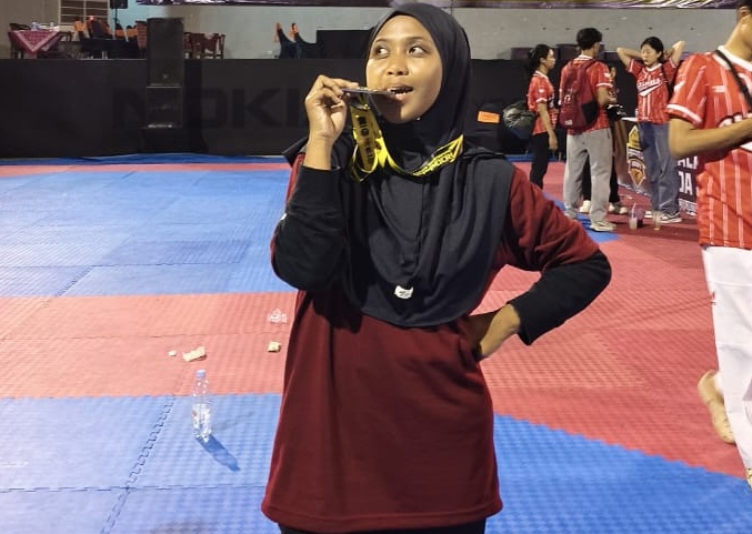 atlet taekwondo pemula Umsida 1