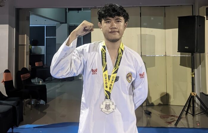 medali perak taekwondo Umsida