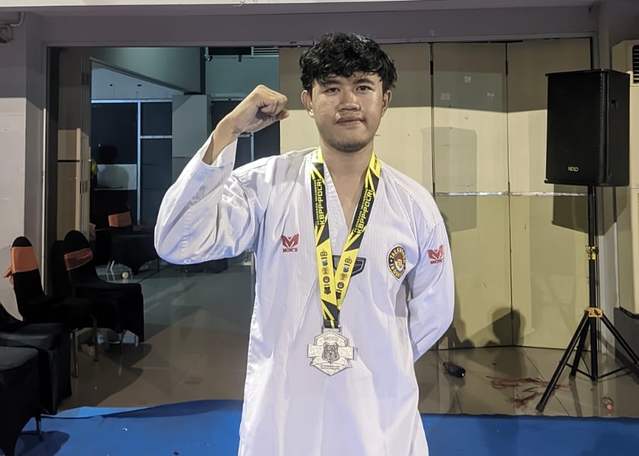 medali perak taekwondo Umsida