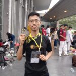 medali pertama atlet taekwondo Umsida medali pertama atlet taekwondo Umsida