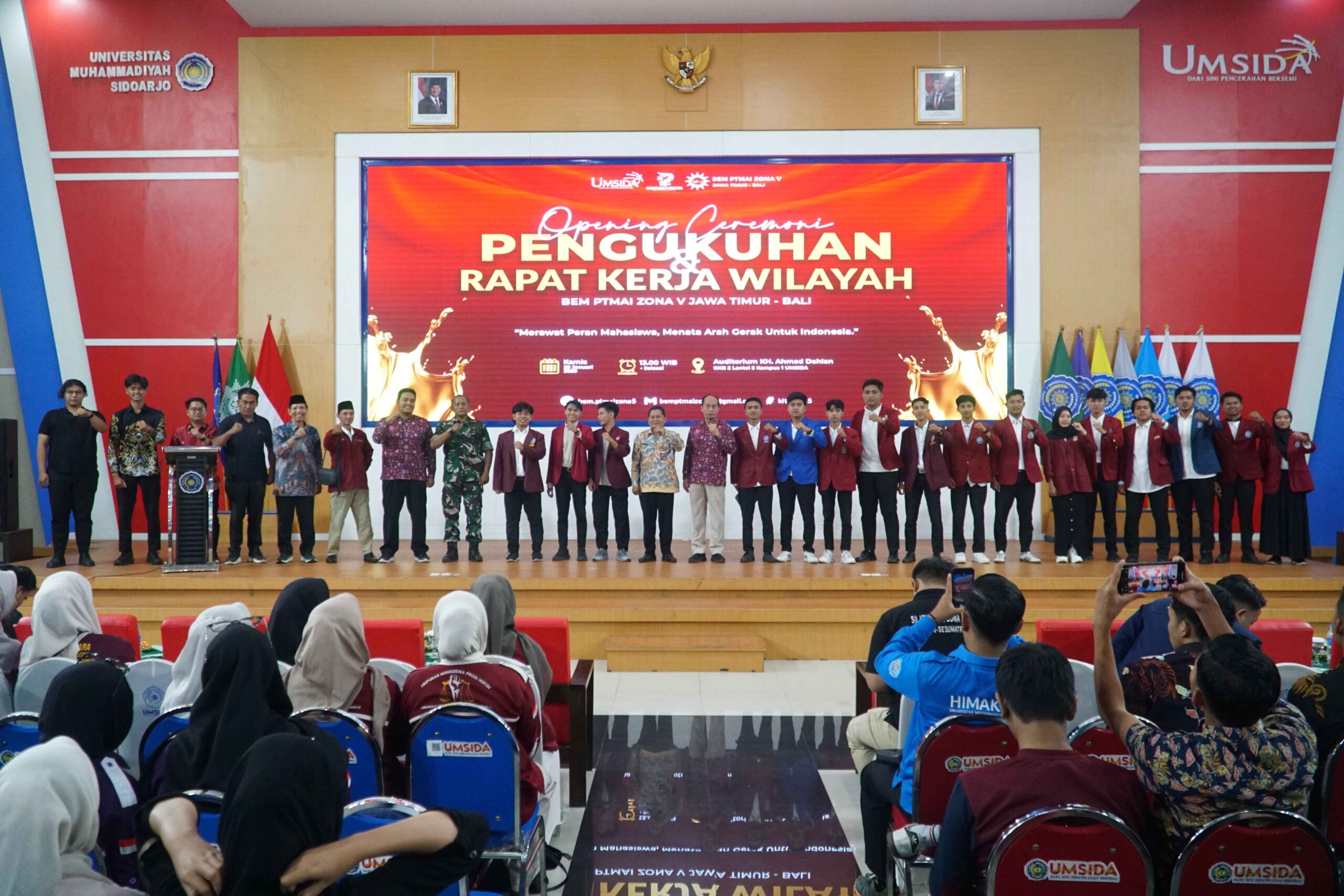 Pengukuhan dan Rakerwil BEM PTMAI Zona V