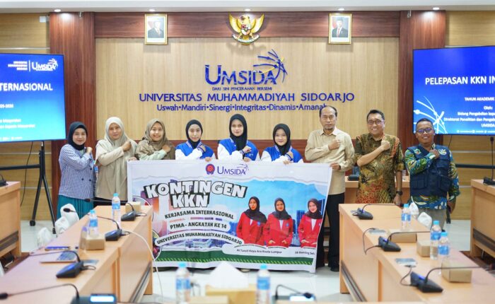 pelepasan mahasiswa KKN internasional 2
