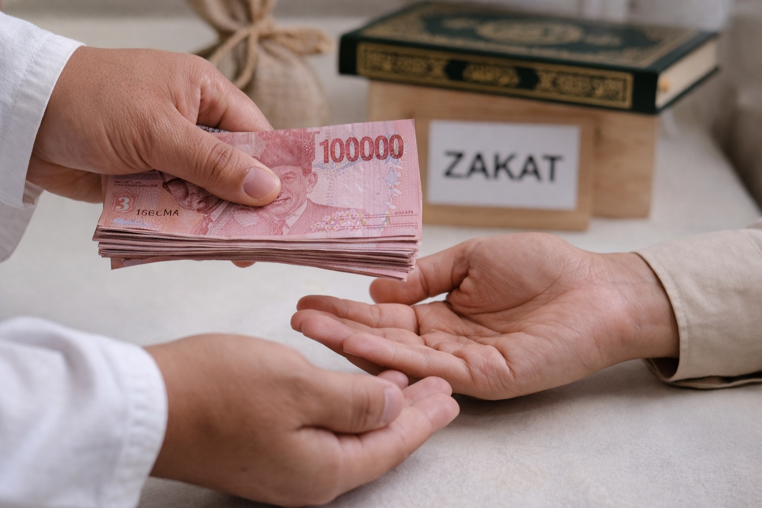 zakat dan bank