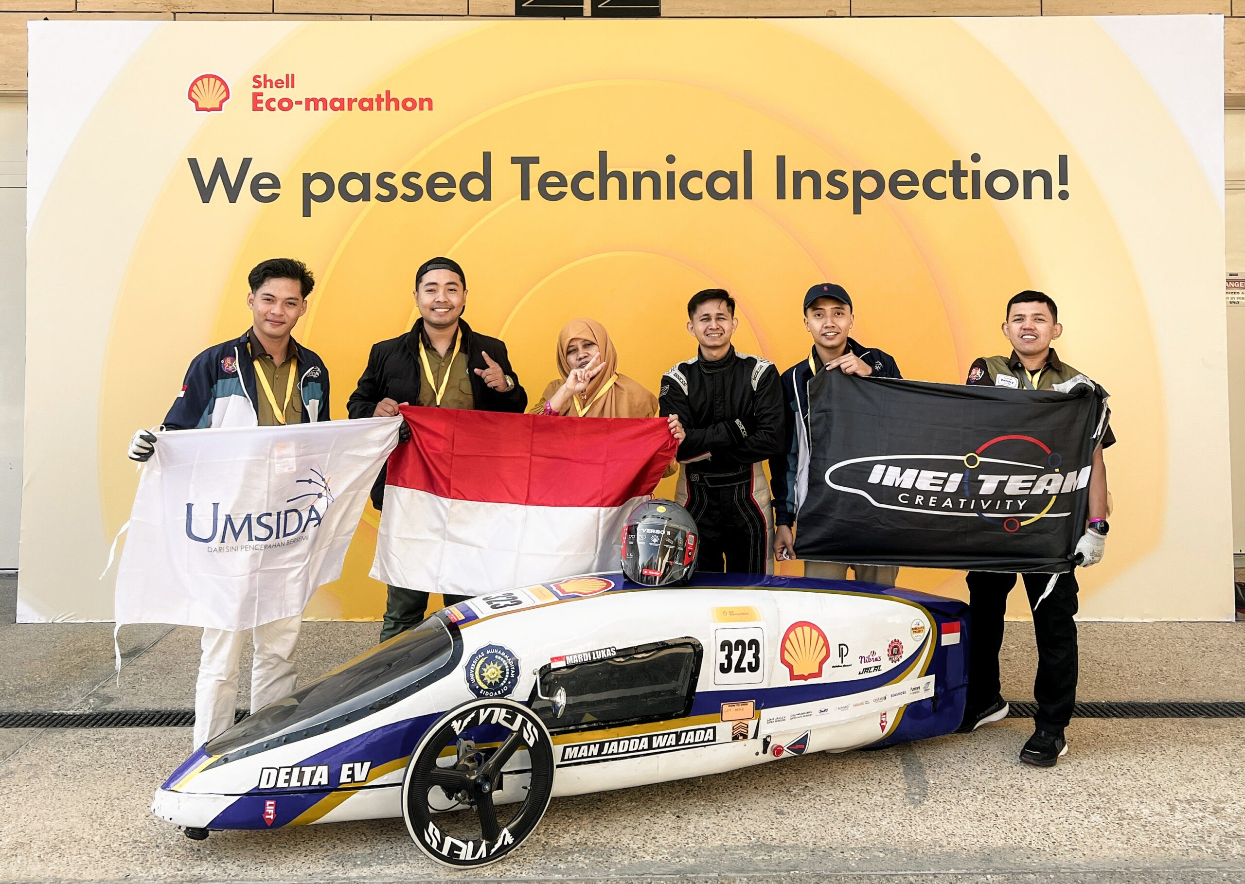 IMEI TEam Umsida Shell Eco Marathon Qatar 2026