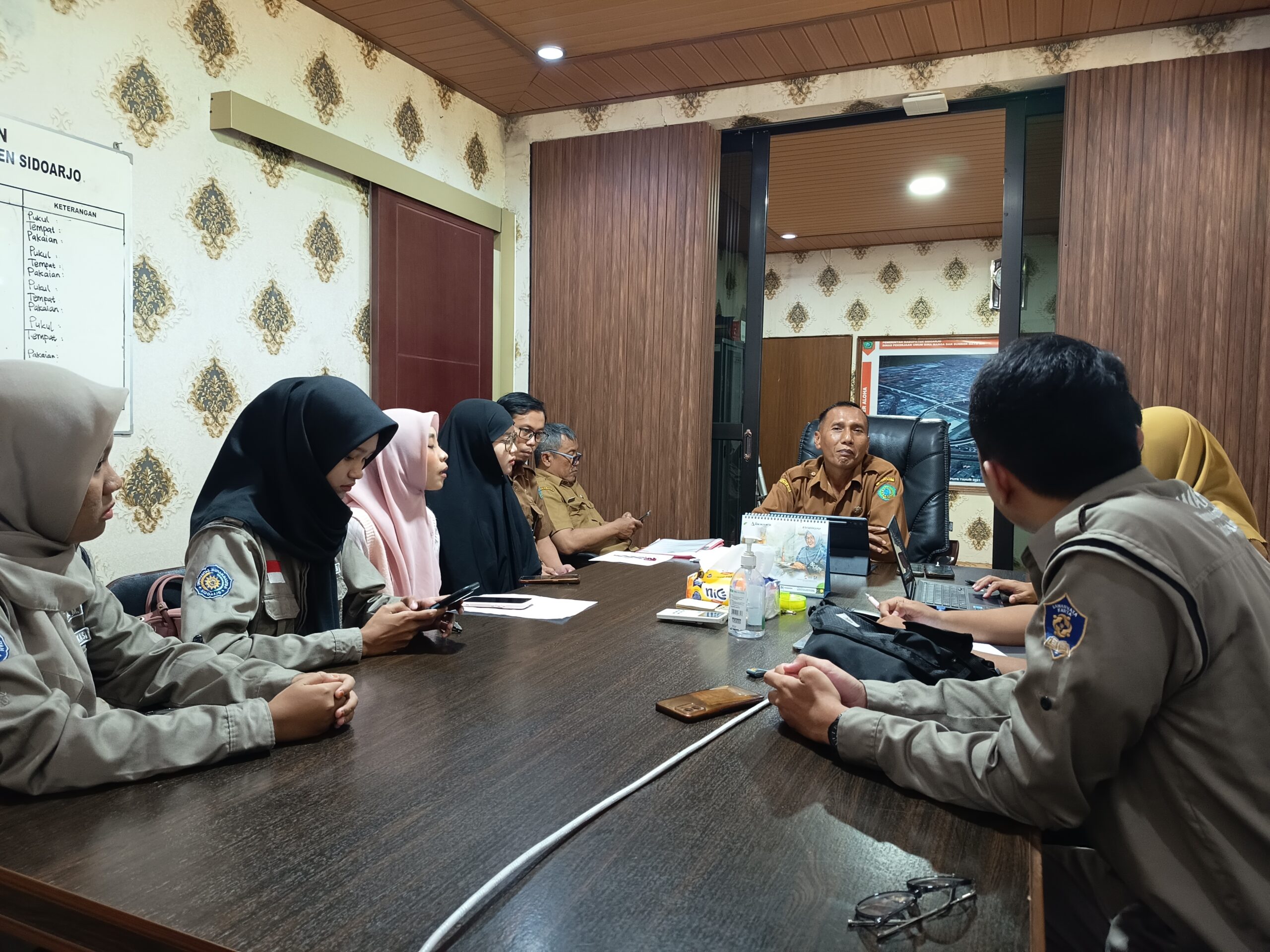 audiensi HIMA AP dan DPU soal banjir