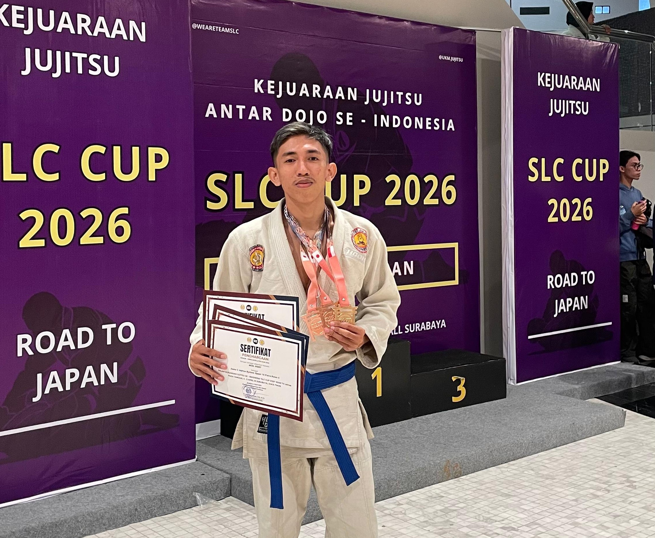 atlet ju jitsu juara slc cup 2026 2