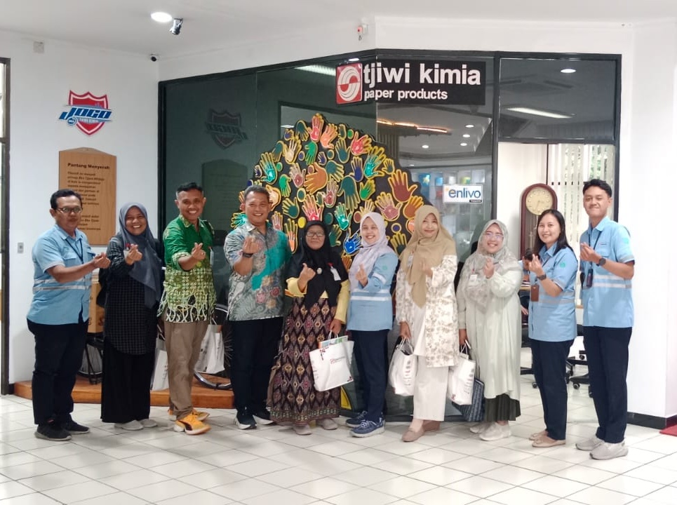 hari bumi, pslsc jajaki kerja sama dengan tjiwi kimia