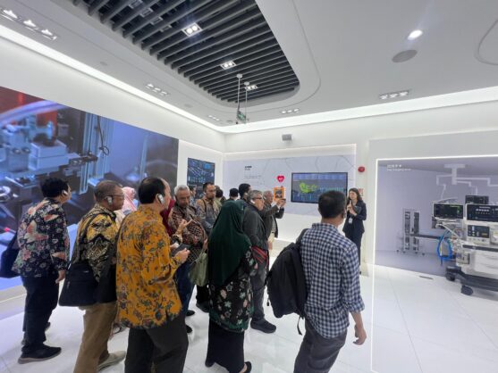 kunjungan perusahaan alat kesehatan Mindray