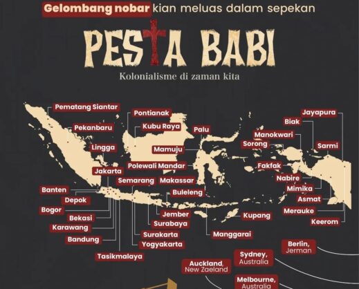 nobar film Pesta Babi (Watchdoc_insta)