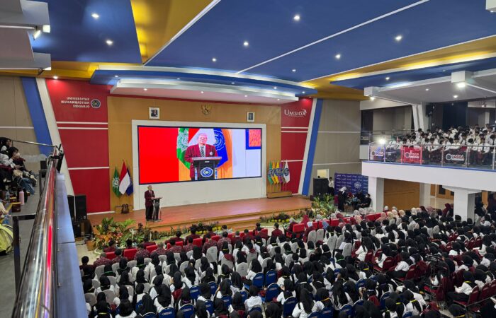 kukuhkan mahasiswa baru umsida