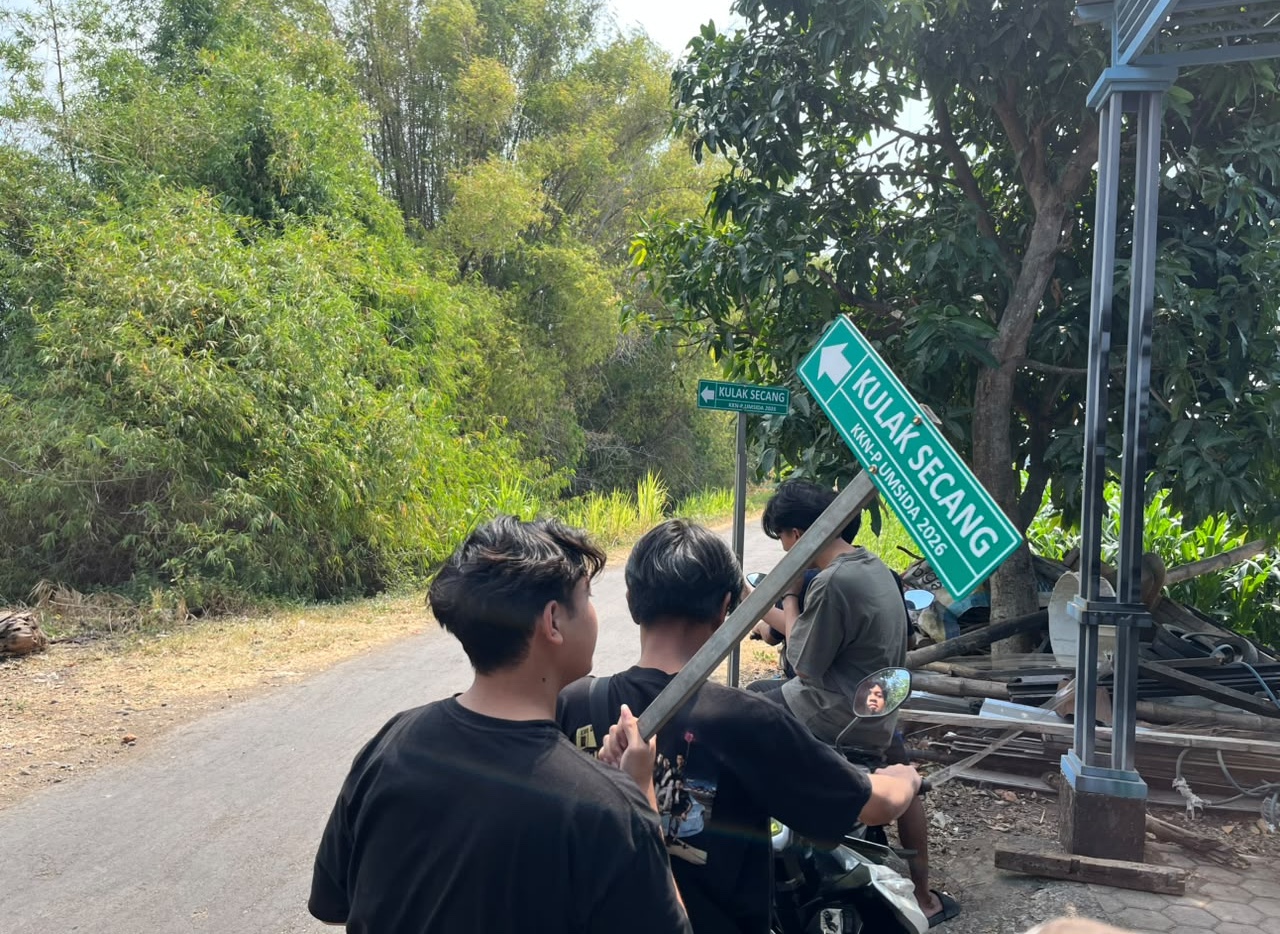 plang penujuk jalan