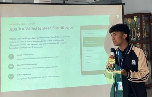 website Desa Sambirejo