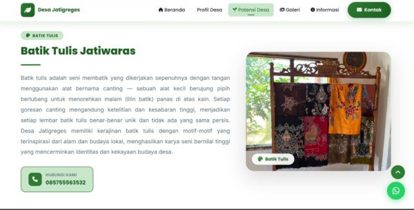 batik tulis jatiwaras