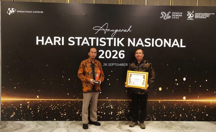 penghargaan Pojok Statistik Umsida