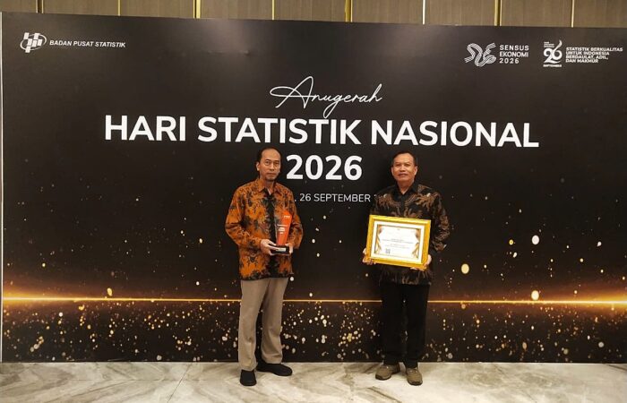 penghargaan Pojok Statistik Umsida